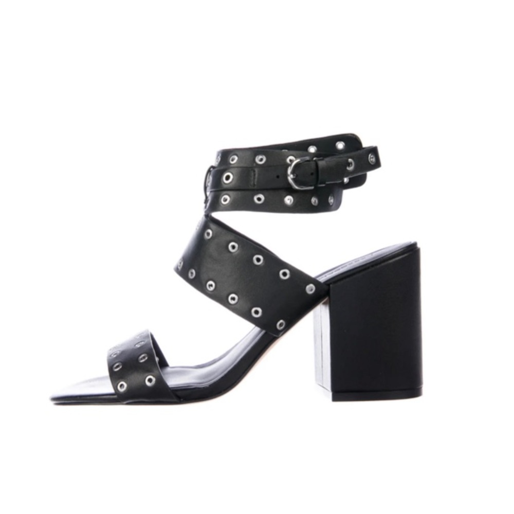 Rebecca Minkoff Leather Studded Accent Sandals